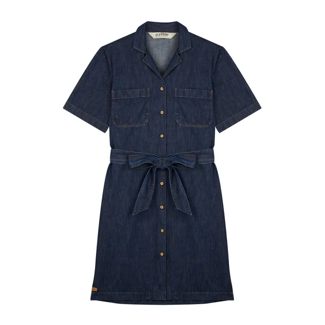 atelier-tuffery-robe-chemise-en-jean-stonewashed-h-l-ne image 1