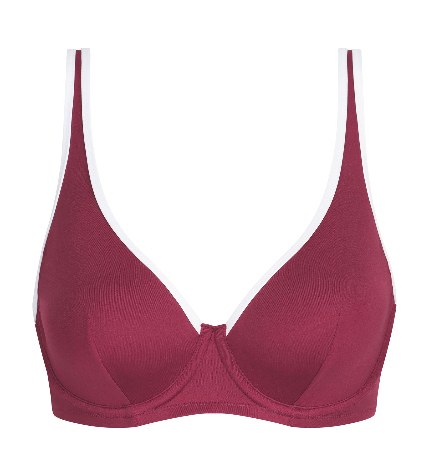 dim-haut-de-maillot-de-bain-armatures-timeless-rouge-tib-tan-femme image 4