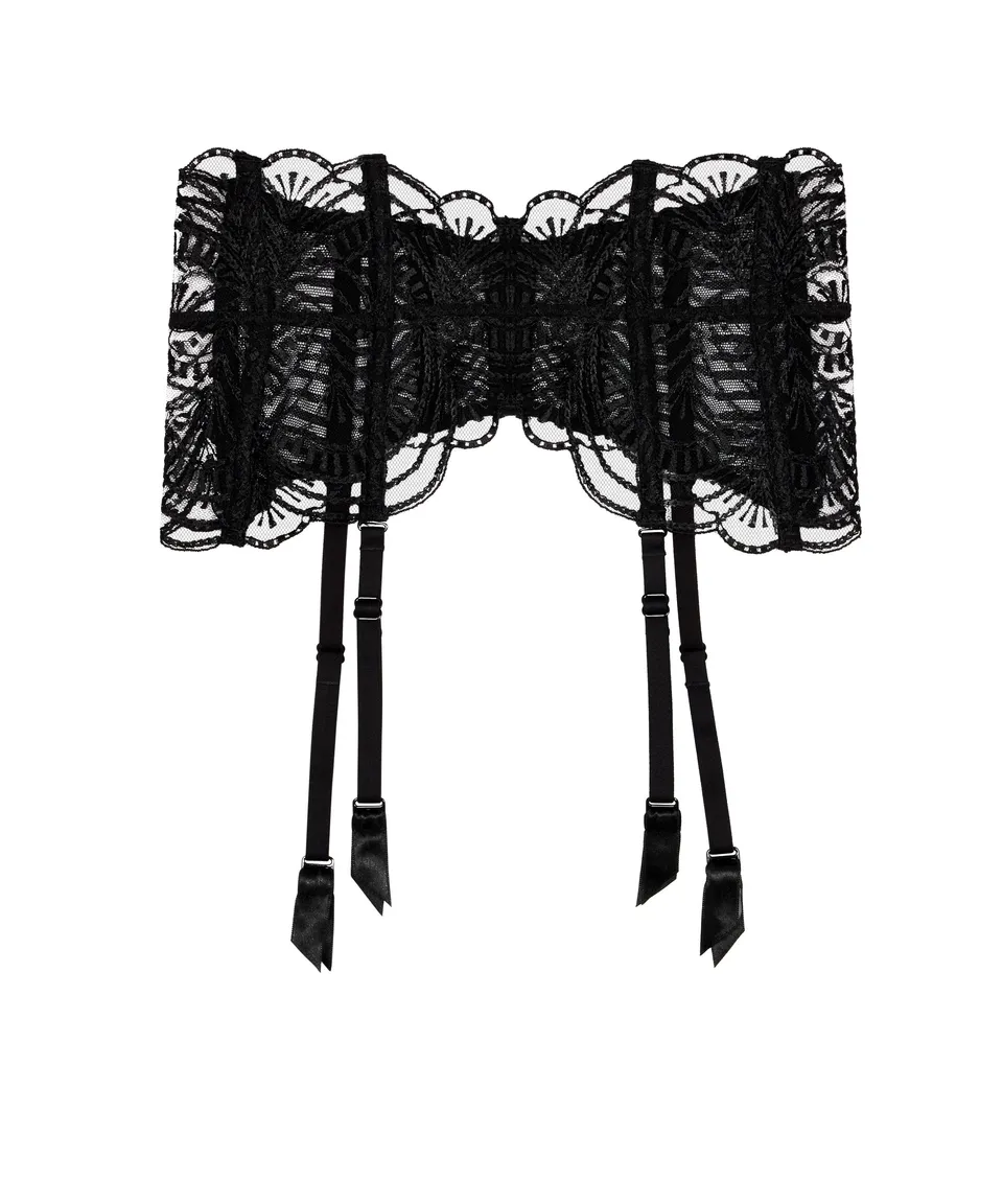 aubade-vibes-serre-taille-porte-jarretelles-black image 1
