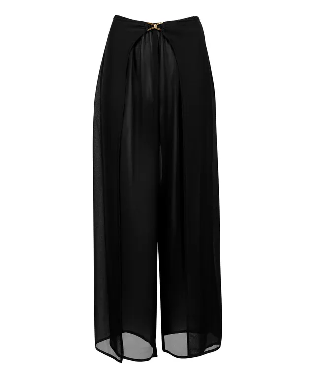 aubade-beach-walk-pantalon-fendu-black image 1