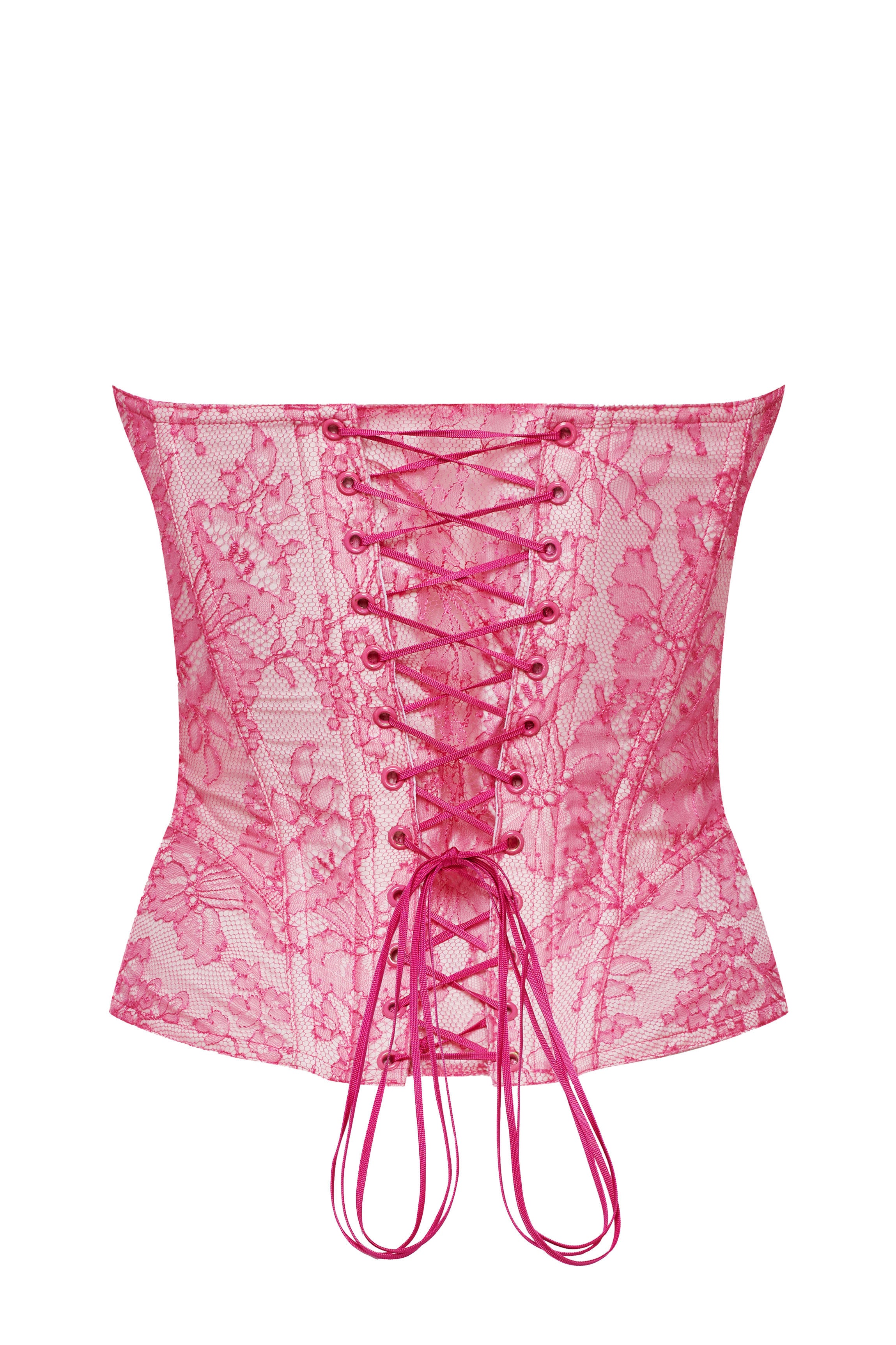 cadolle-malia-corset-rose-dentelle-chantilly-la-age image 2
