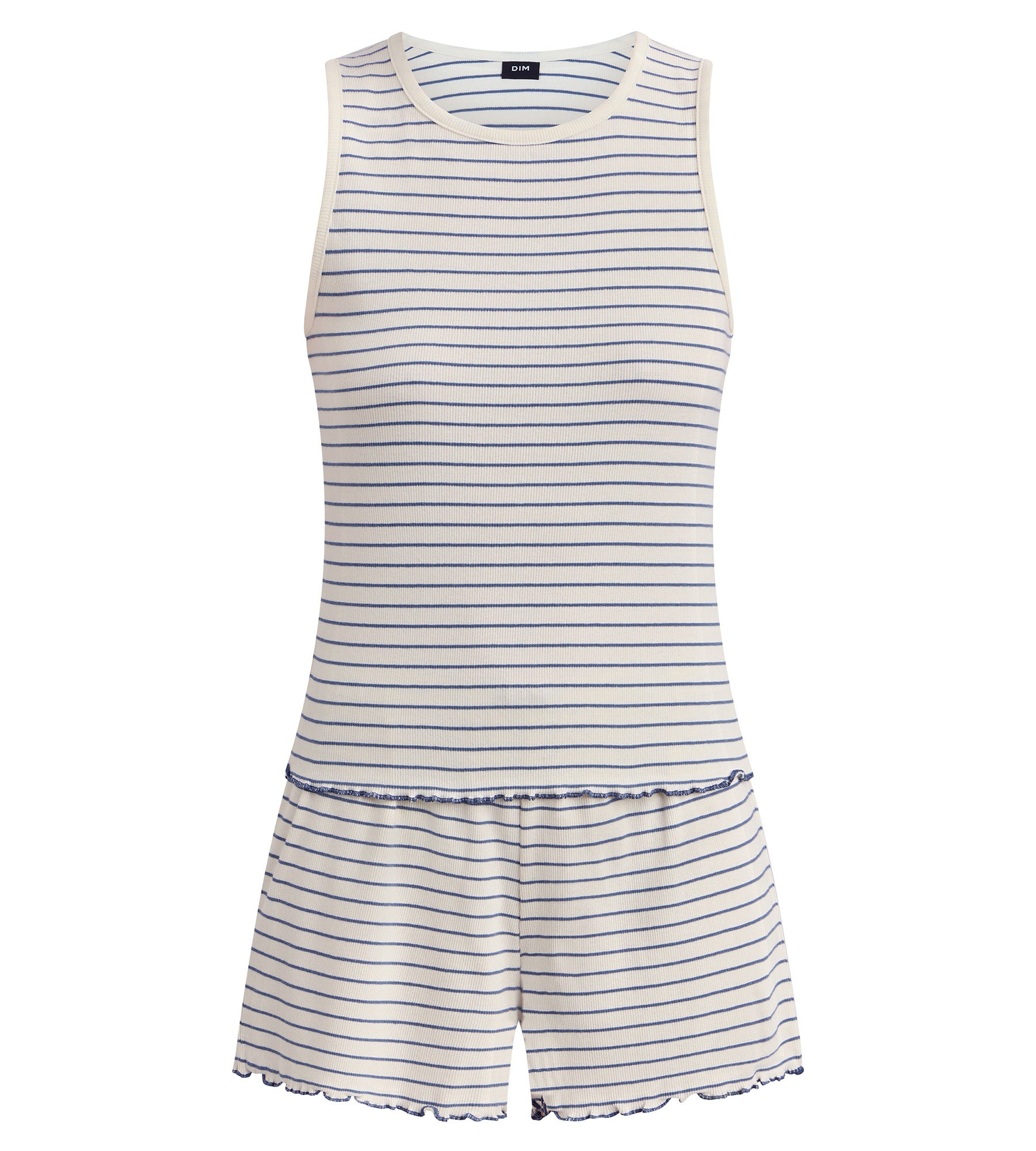 slow-days-fresh-vibes-ensemble-pyjama-short-femme-coton-c-te-ray image 5
