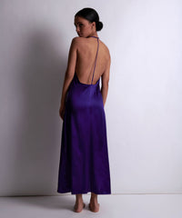 aubade-silk-desire-nuisette-longue-ultraviolet-2 image 5