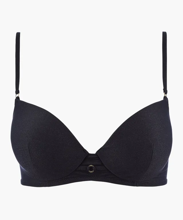 aubade-summer-glow-haut-bikini-push-up-noir-sable image 1