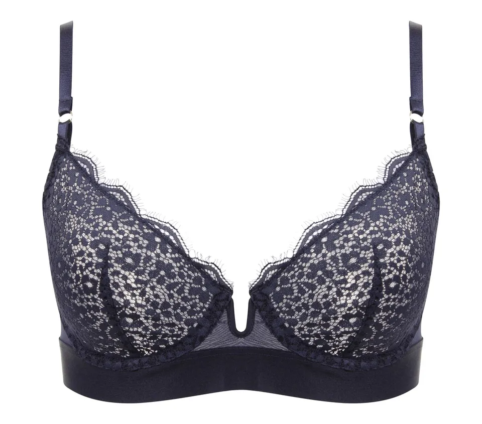 darjeeling-soutien-gorge-corbeille-leo-dentelle-femme-bleu-90g image 1