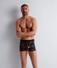 aubade-homme-boxer-herbarium-noir-botanique image 5