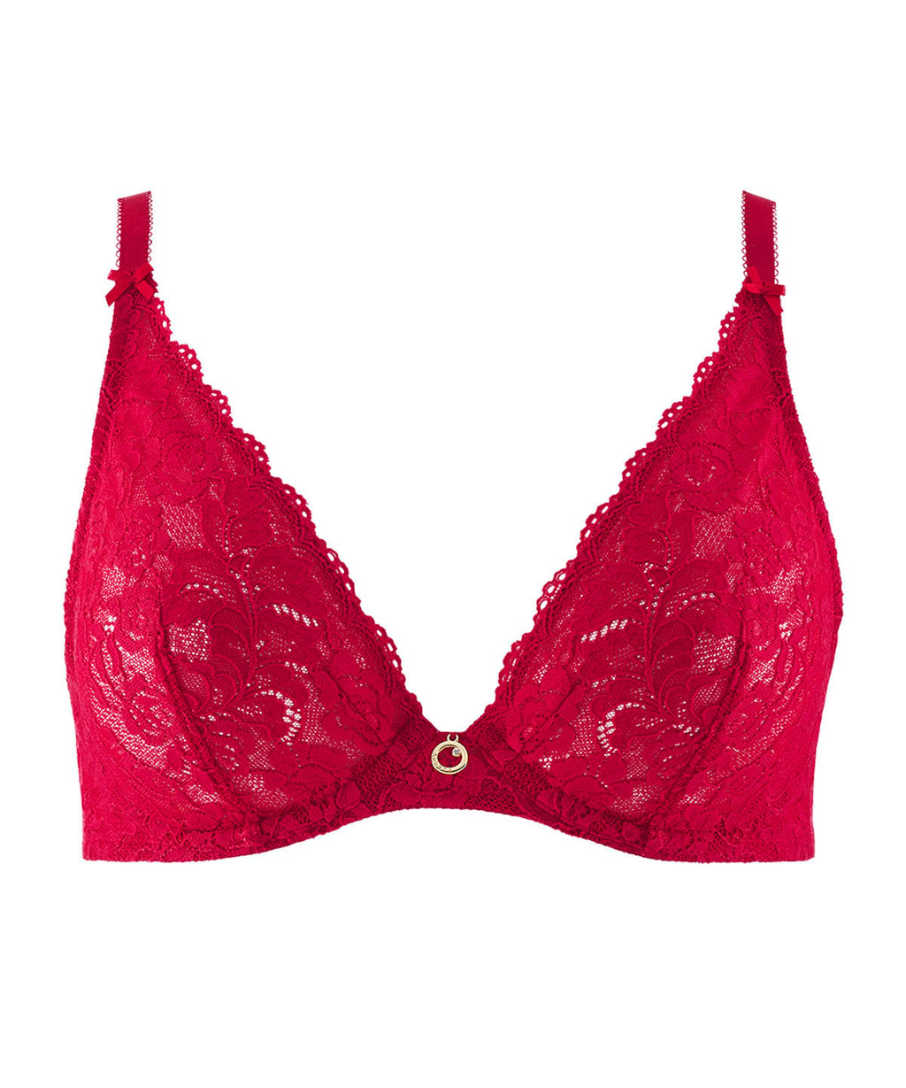 aubade-rosessence-soutien-gorge-triangle-push-up-gala-broderie-int-grale-et-dent image 1