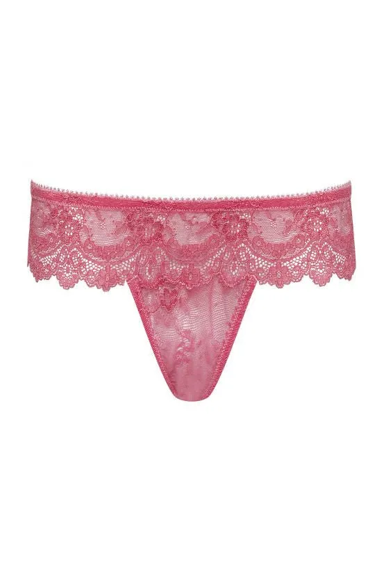 cadolle-string-ania-dentelle-rose-dessous-invisible image 1