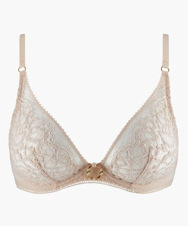 aubade-illusion-fauve-soutien-gorge-triangle-armatures-th-blanc image 1