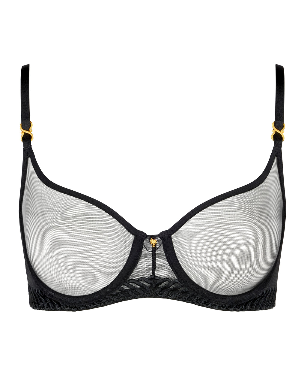 aubade-sheer-emotion-soutien-gorge-corbeille-armatur-black-tulle-transparent-rec image 1