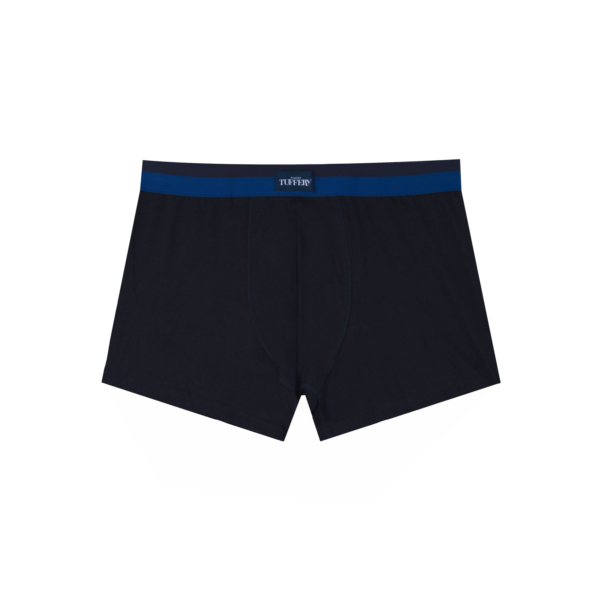 atelier-tuffery-boxer-homme-noir-coton-bio image 1