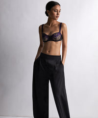 aubade-fleur-de-toi-soutien-gorge-demi-coque-dark-orchid-push-up-jusqu-au-bonnet image 2