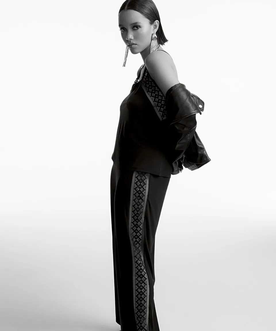 aubade-sweet-obsession-pantalon-lounge-black image 1