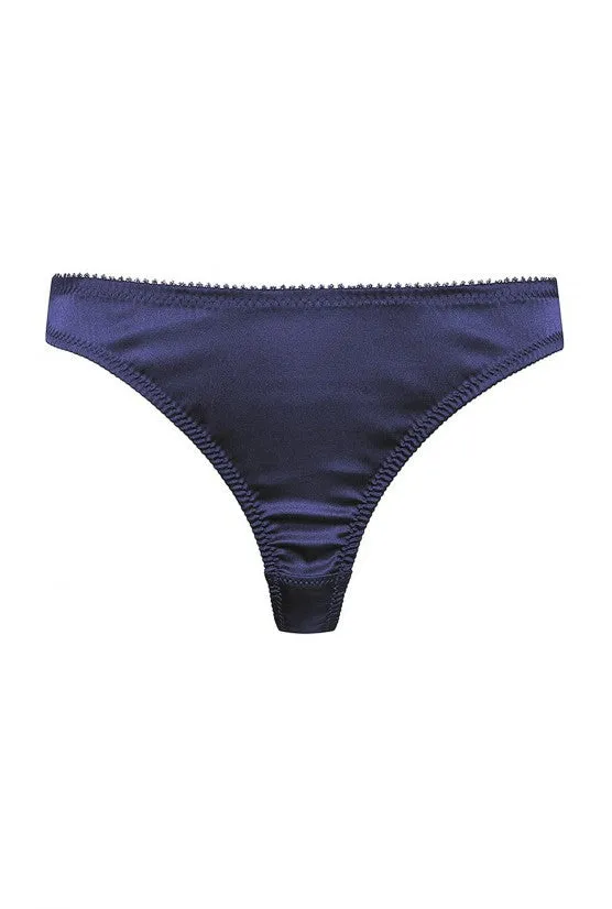 cadolle-cathy-string-satin-bleu image 1
