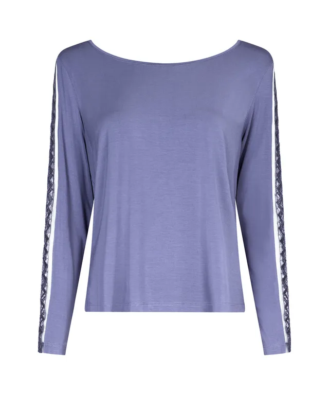 aubade-sweet-obsession-top-manches-longues-denim image 1