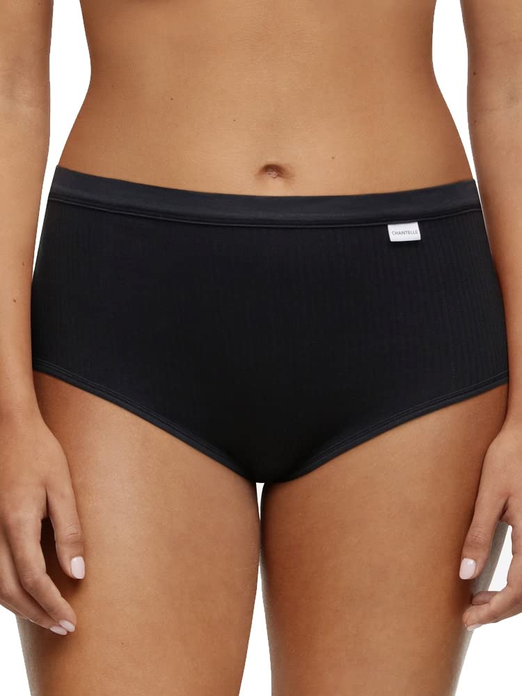 chantelle-cotton-comfort-culotte-taille-haute-femme-en-coton image 1