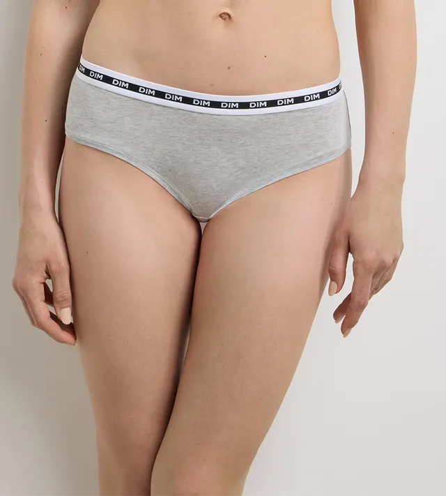 dim-icons-shorty-femme-gris-chin-en-coton-modal image 1