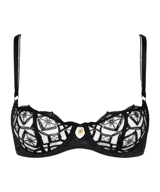 aubade-sense-of-illusion-soutien-gorge-corbeille-avec-armatures-black image 1