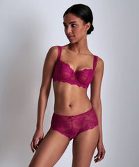 aubade-danse-des-sens-soutien-gorge-demi-corbeille-pink-pulsion-2 image 2