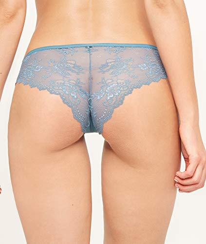 darjeeling-intrigante-slip-microfibre-dentelle-bleu-s image 4