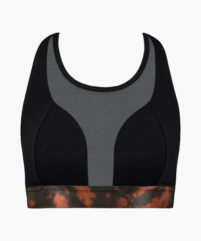 aubade-hot-motion-bralette-noir-brassi-re-de-sport-soutien-moyen image 1