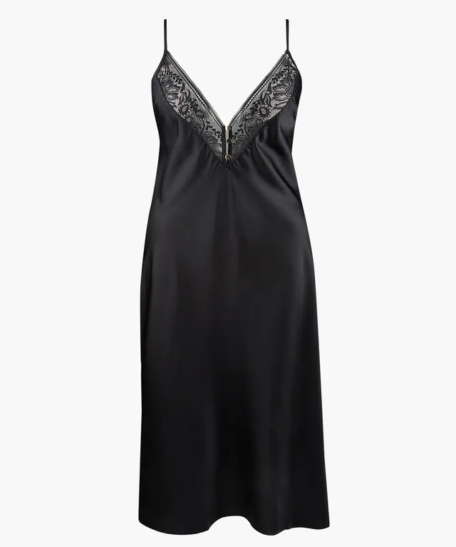 aubade-midnight-whisper-nuisette-longue-noir image 1