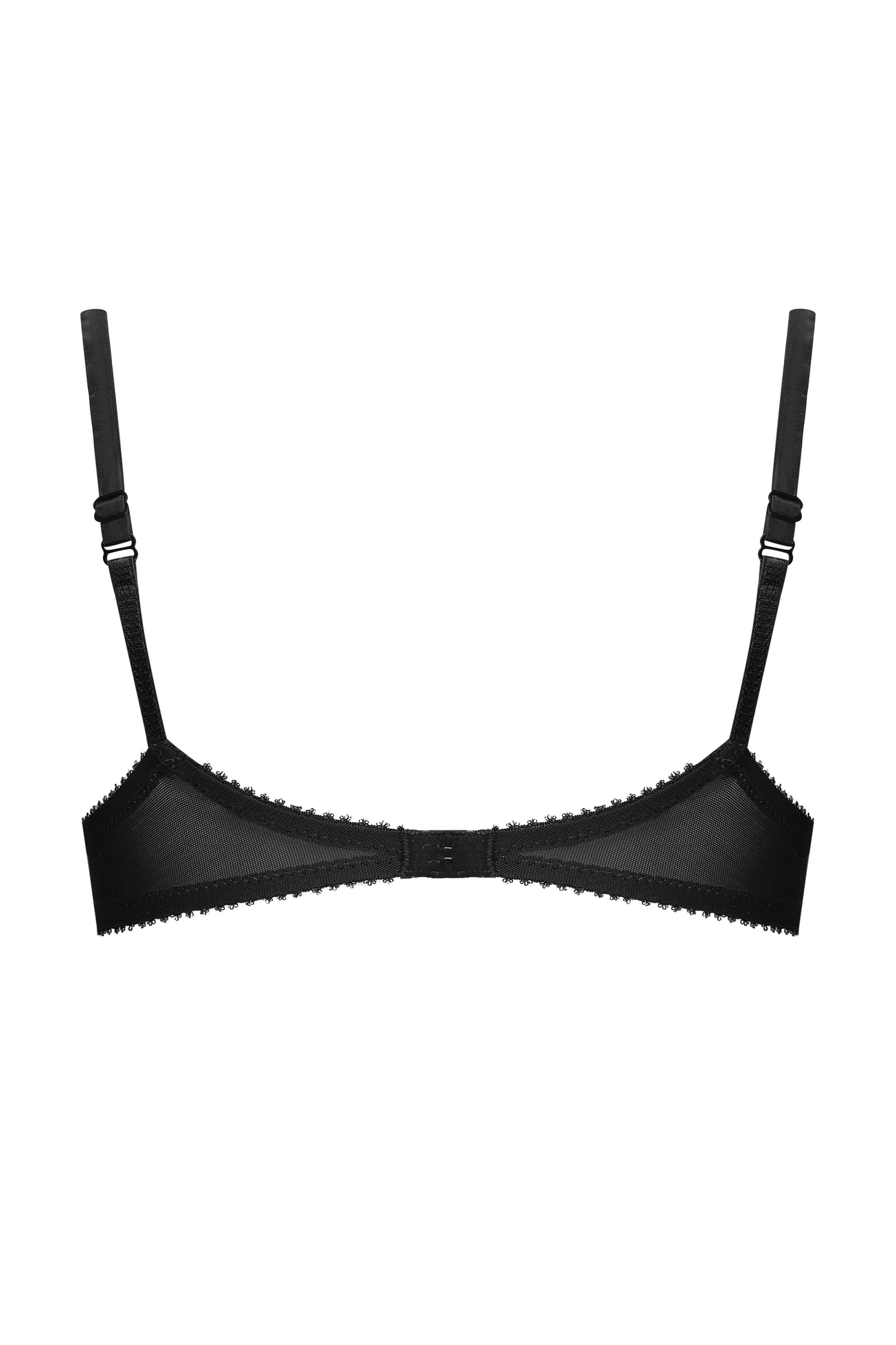 cadolle-opios-soutien-gorge-push-up-petits-bonnets-satin-dentelle image 2