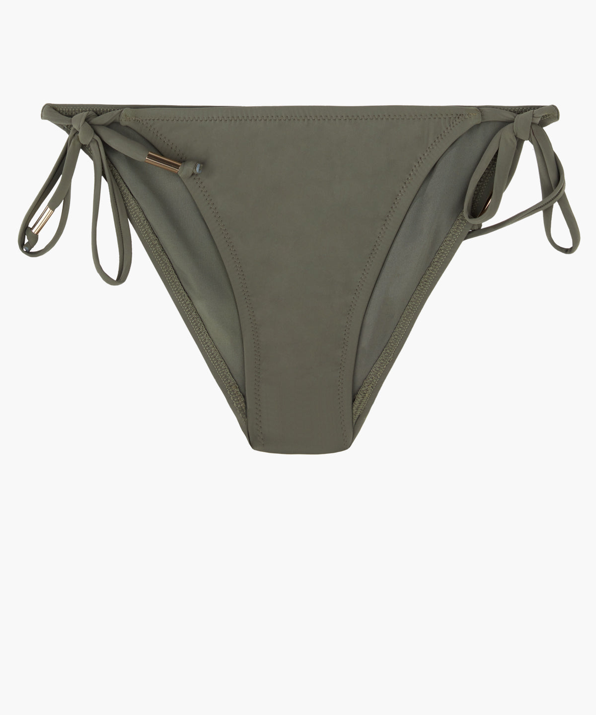 aubade-beach-escape-bas-de-maillot-bikini-kaki image 1
