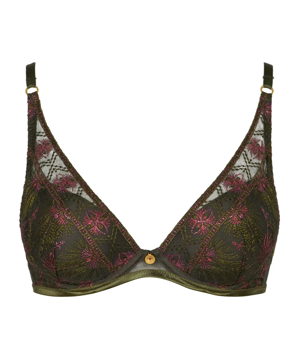aubade-sound-of-heart-push-up-plongeant-dark-garden image 1
