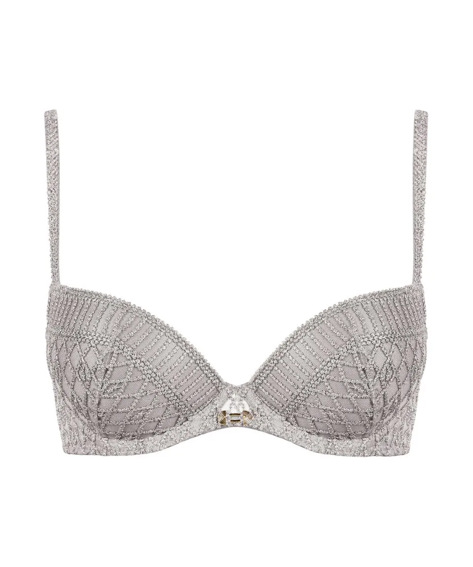 aubade-stardust-dream-soutien-gorge-push-up-coques-cosmos-silver-2 image 1