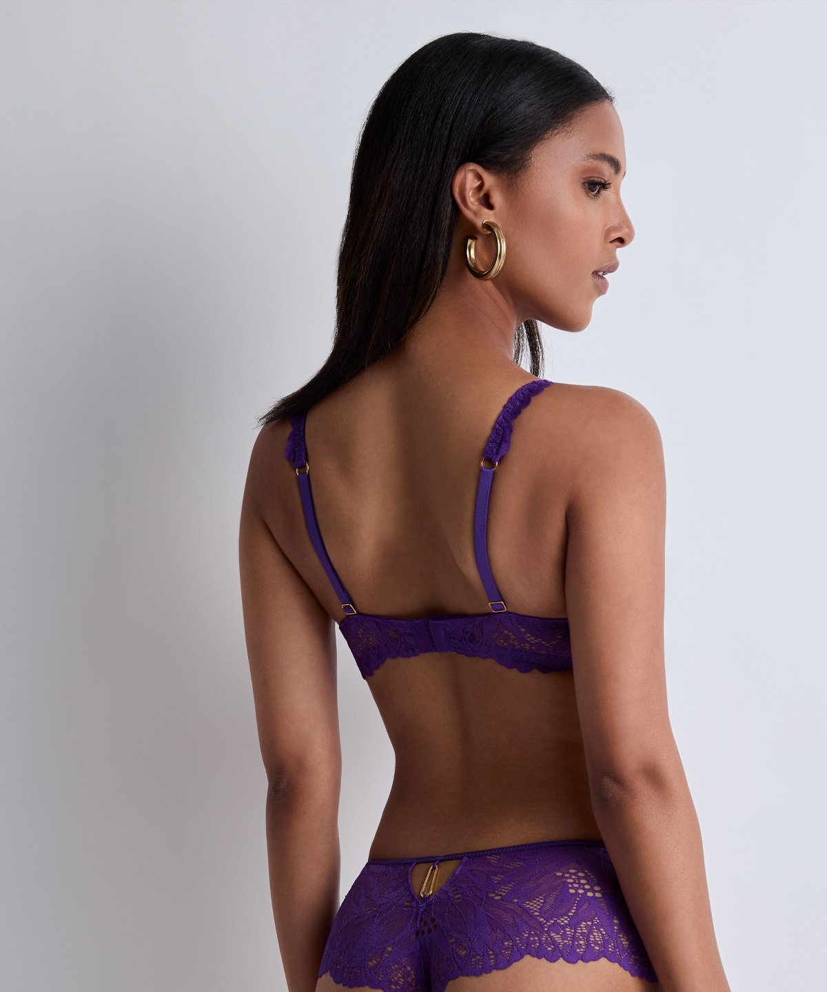 aubade-flowermania-shorty-poison-purple-2 image 4