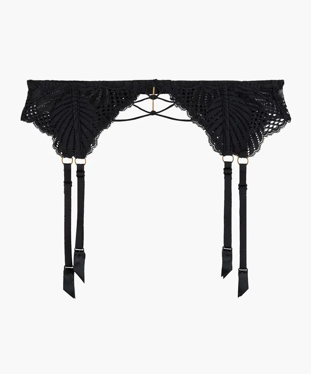 aubade-rythm-of-desire-porte-jarretelles-noir image 1