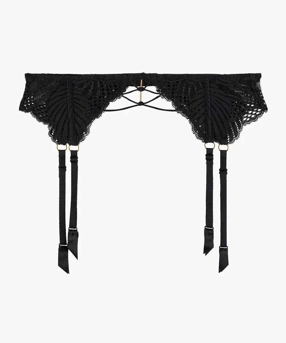 aubade-rythm-of-desire-porte-jarretelles-noir image 1