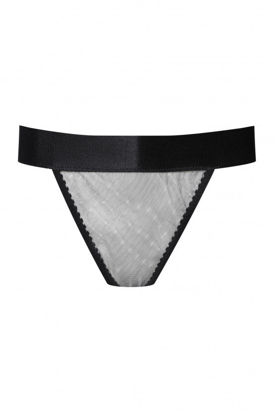 cadolle-plume-culotte-tulle-noir image 1