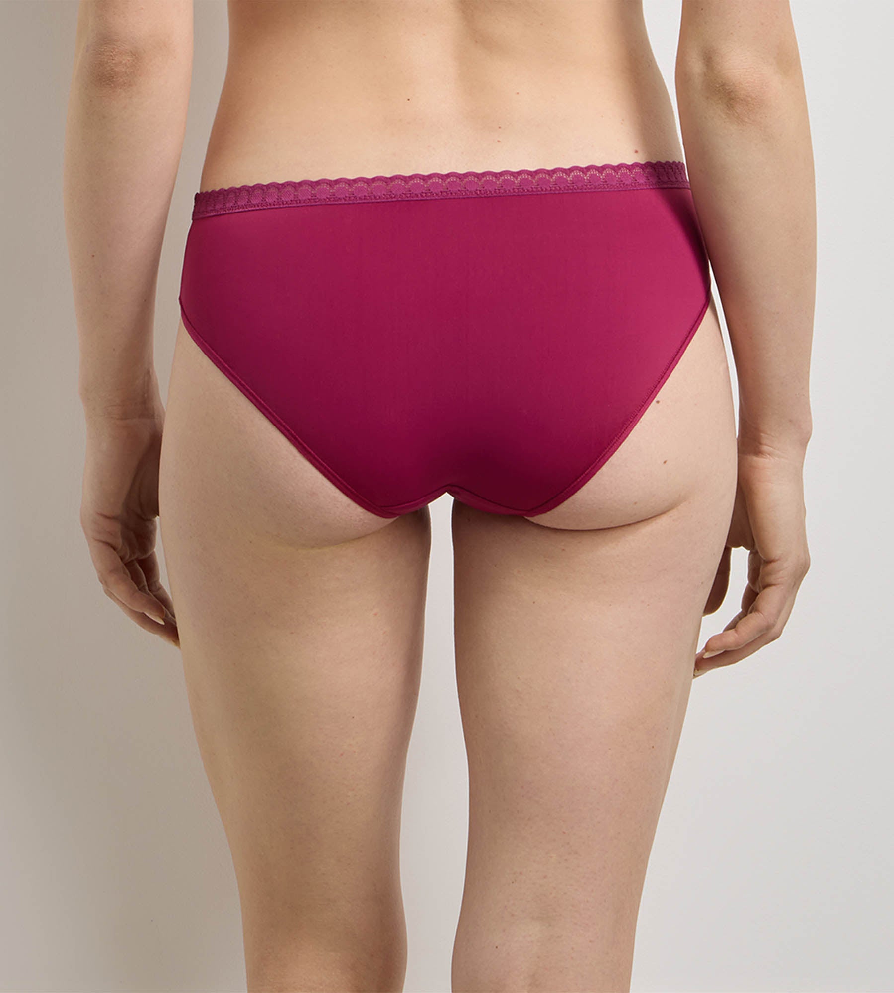 dim-daily-micro-culotte-femme-framboise-intense image 2