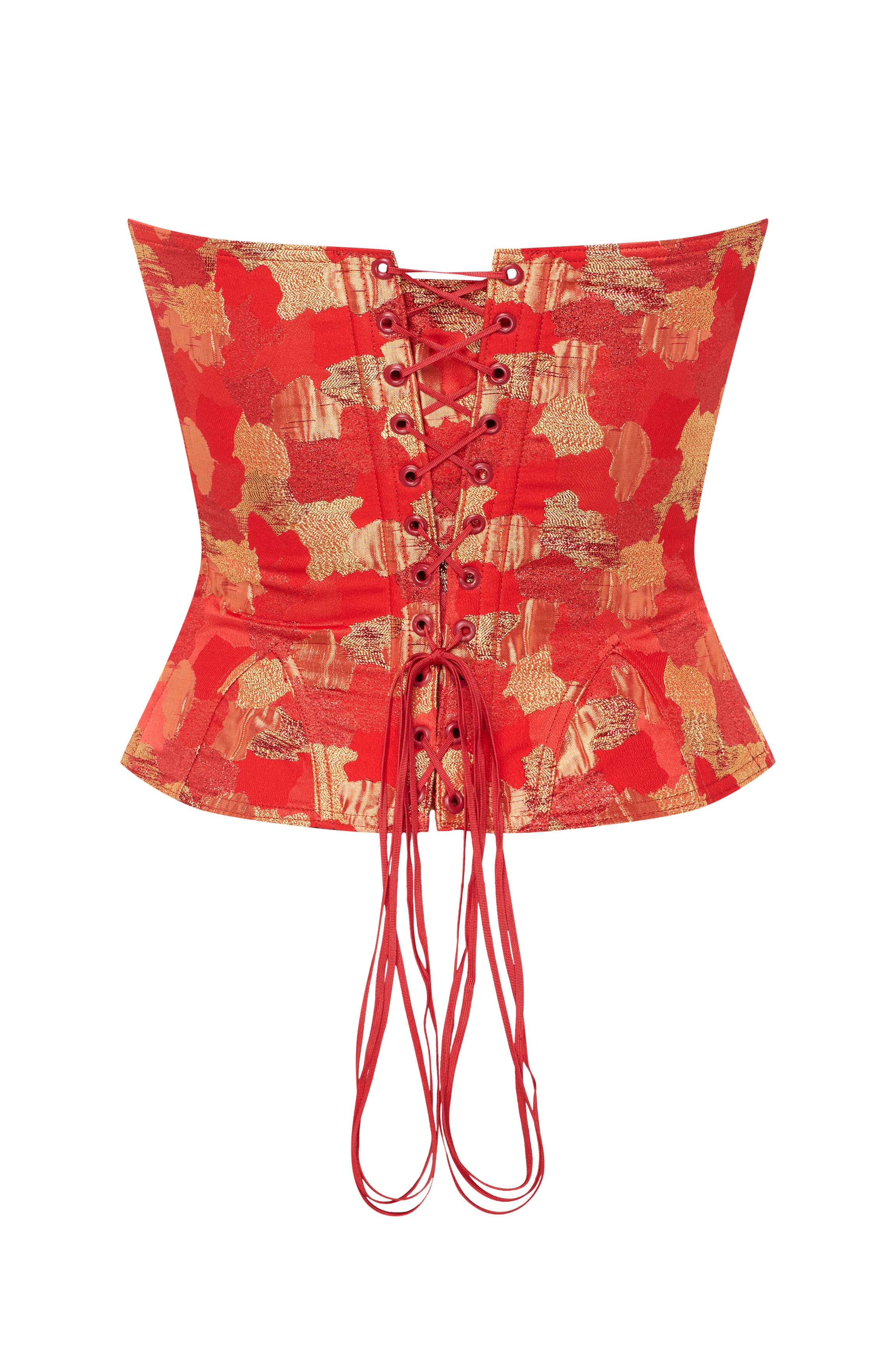 cadolle-corset-rouge-lam-or-victoria-la-age image 2