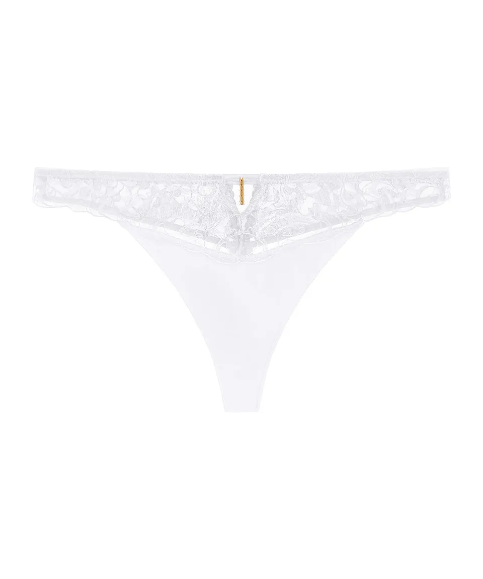 aubade-satin-memories-string-bleu-arctique image 1