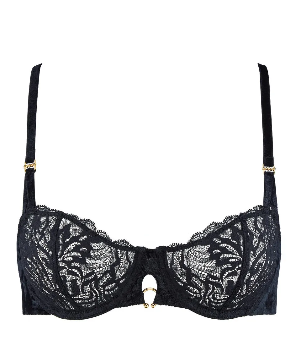 aubade-the-night-before-soutien-gorge-corbeille-avec-armatures-blackbird image 1