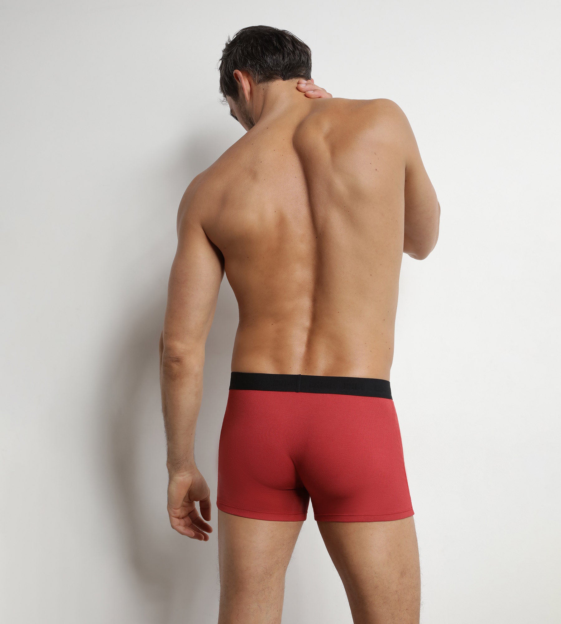 dim-l-gant-boxer-homme-en-coton-modal-c-tel-rouge image 2