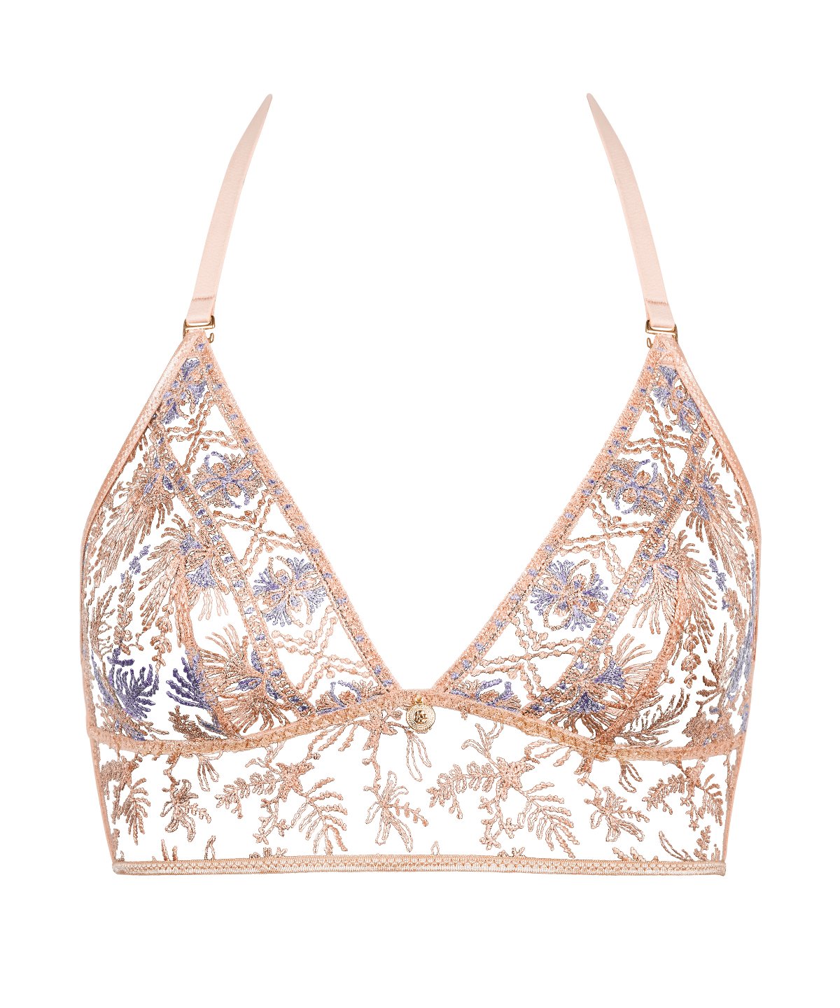 aubade-sound-of-heart-soutien-gorge-triangle-bralette-lavender-aura image 3