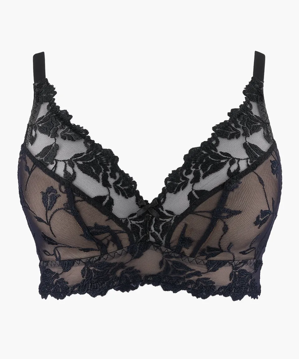 aubade-softessence-soutien-gorge-triangle-noir-sans-armatures image 1