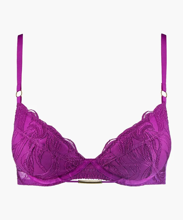 aubade-into-the-groove-soutien-gorge-push-up-coussinets-pink-karma image 1