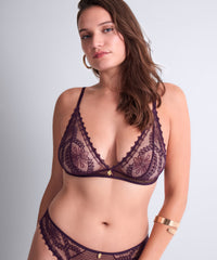 aubade-mystery-of-love-bralette-triangle-prune image 2