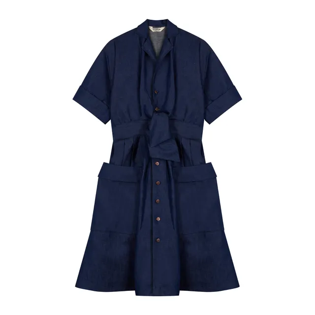 atelier-tuffery-paula-robe-en-jean-lin-fran-ais image 1