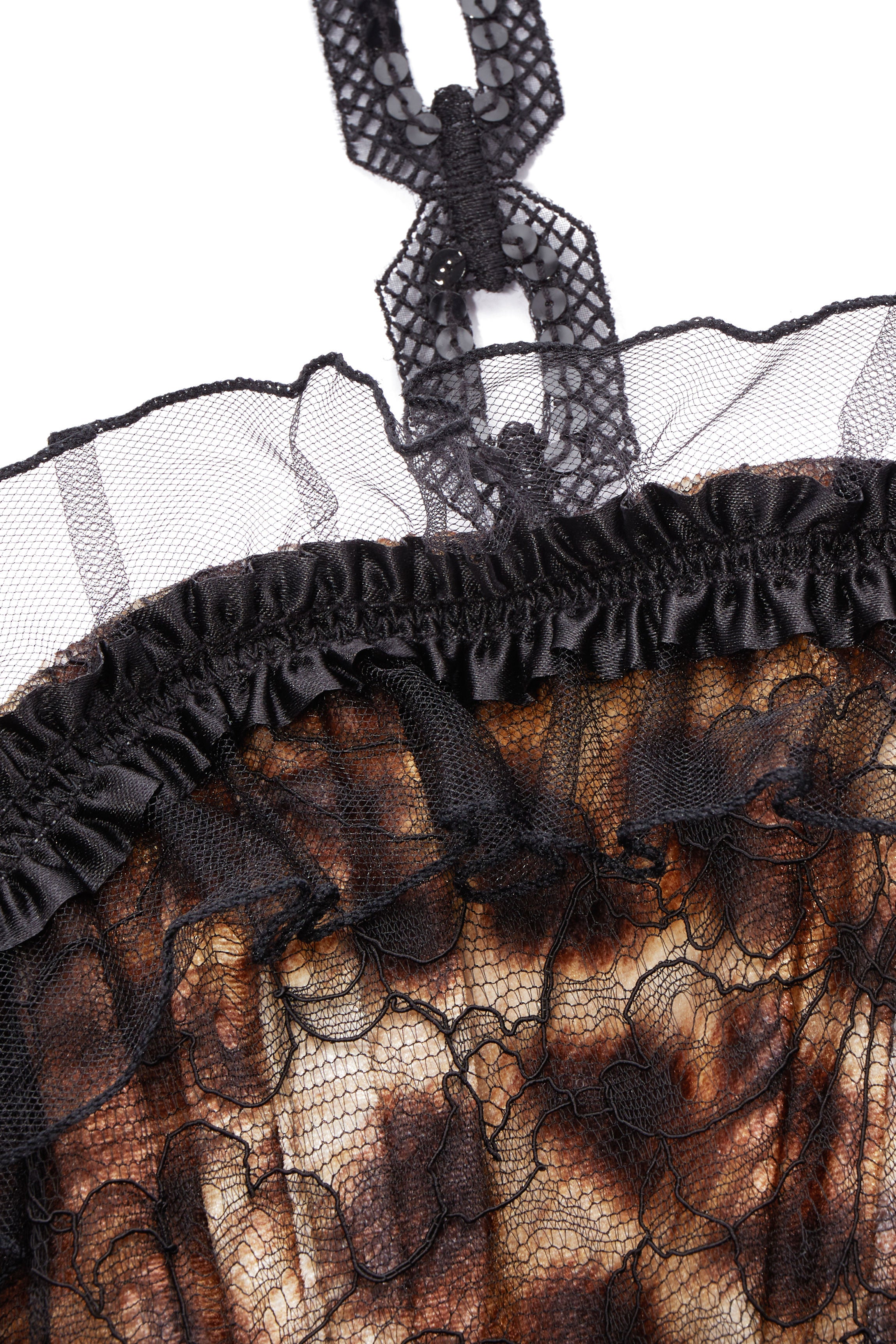 cadolle-corset-yo-velours-et-dentelle-chantilly image 3