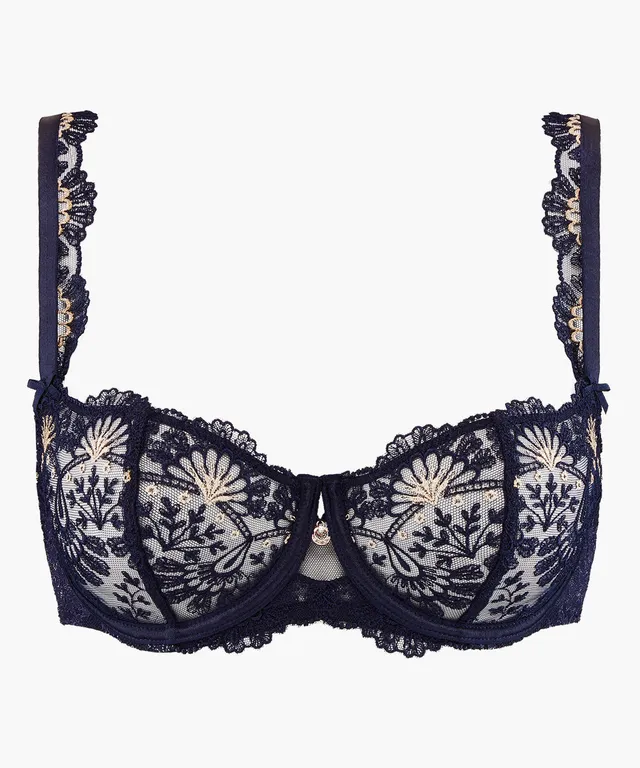 aubade-art-of-ink-soutien-gorge-coque-symphonie-bleue image 1