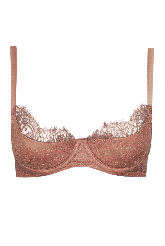 cadolle-rama-soutien-gorge-soie-nude-dor-dentelle image 1