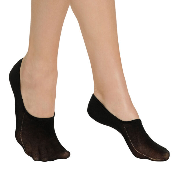 dim-lot-de-2-prot-ge-pieds-noirs-baskets-anti-odeurs-invisifit-107d image 1