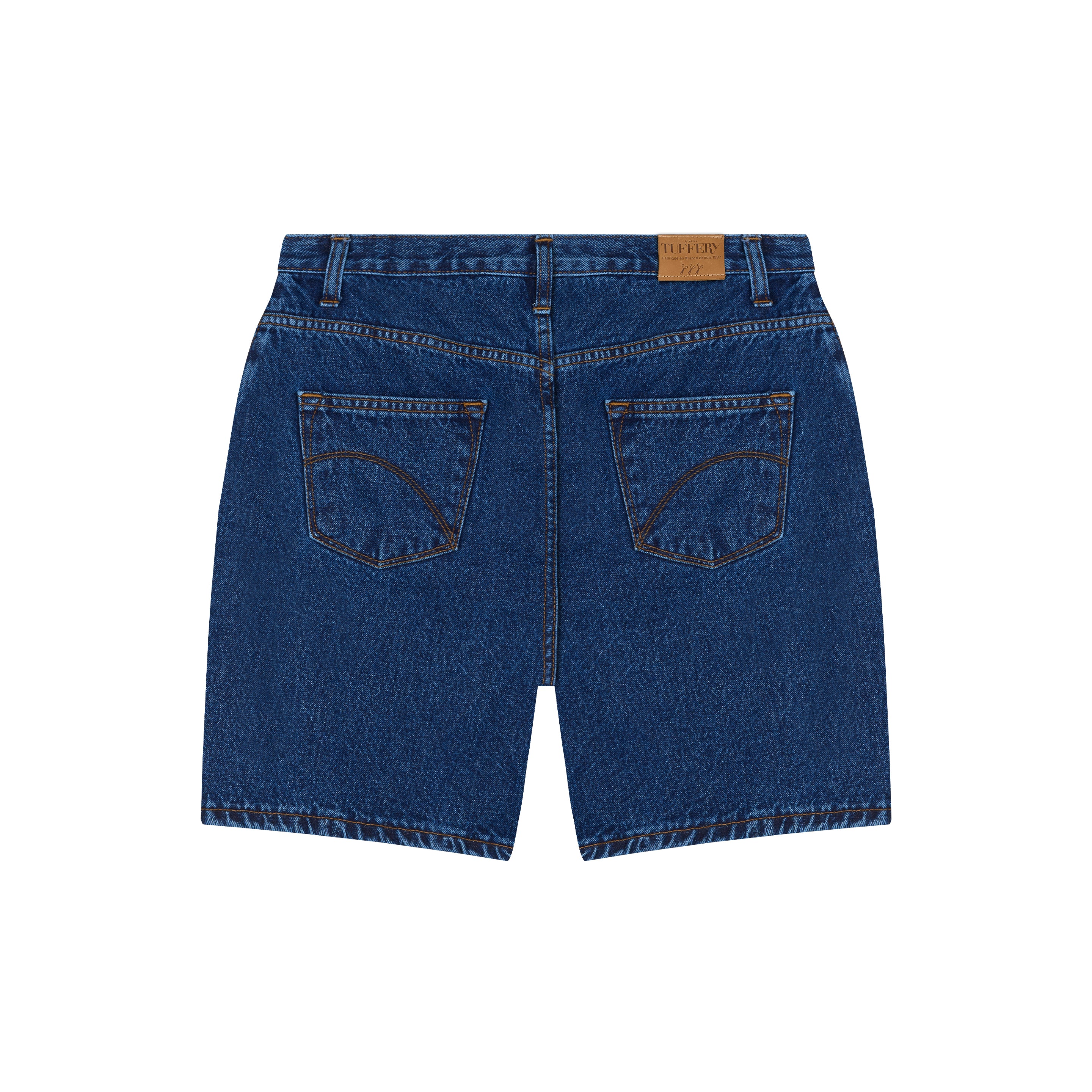 atelier-tuffery-aim-short-femme-taille-haute-en-jean-stonewashed image 3