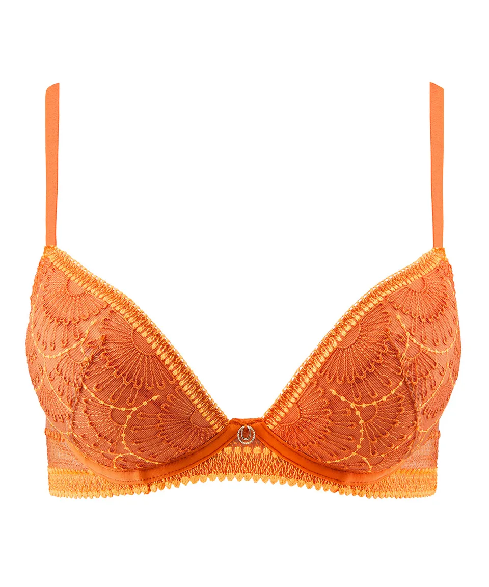 aubade-pure-vibration-soutien-gorge-push-up-orange-pulp image 1